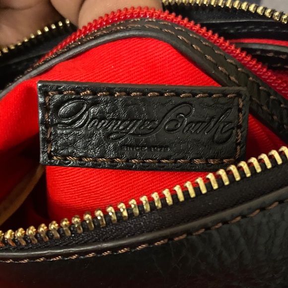 Dooney & Bourke Lizzie nwt Black Leather Shoulder Bag  mini - Picture 9 of 12